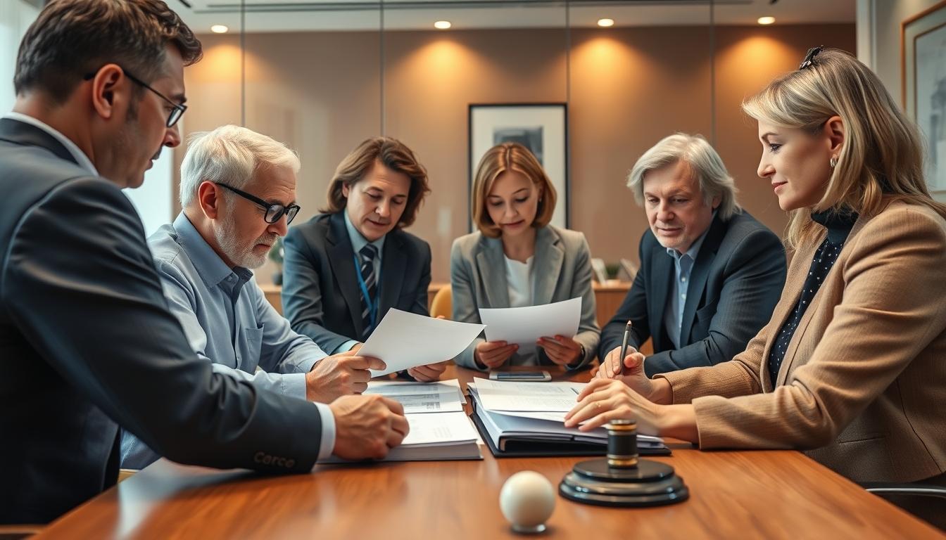 Property ownership transfer documents and closing confirmation